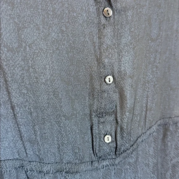 Vero Moda Small Blue Python Snake Print Dress - Picture 3 of 4